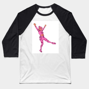 Ciberpunk girl Baseball T-Shirt